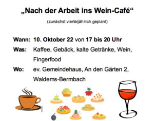 Wein-Café des Café Jedermann