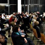 Auditorium der Informationsveranstaltung in Kröftel